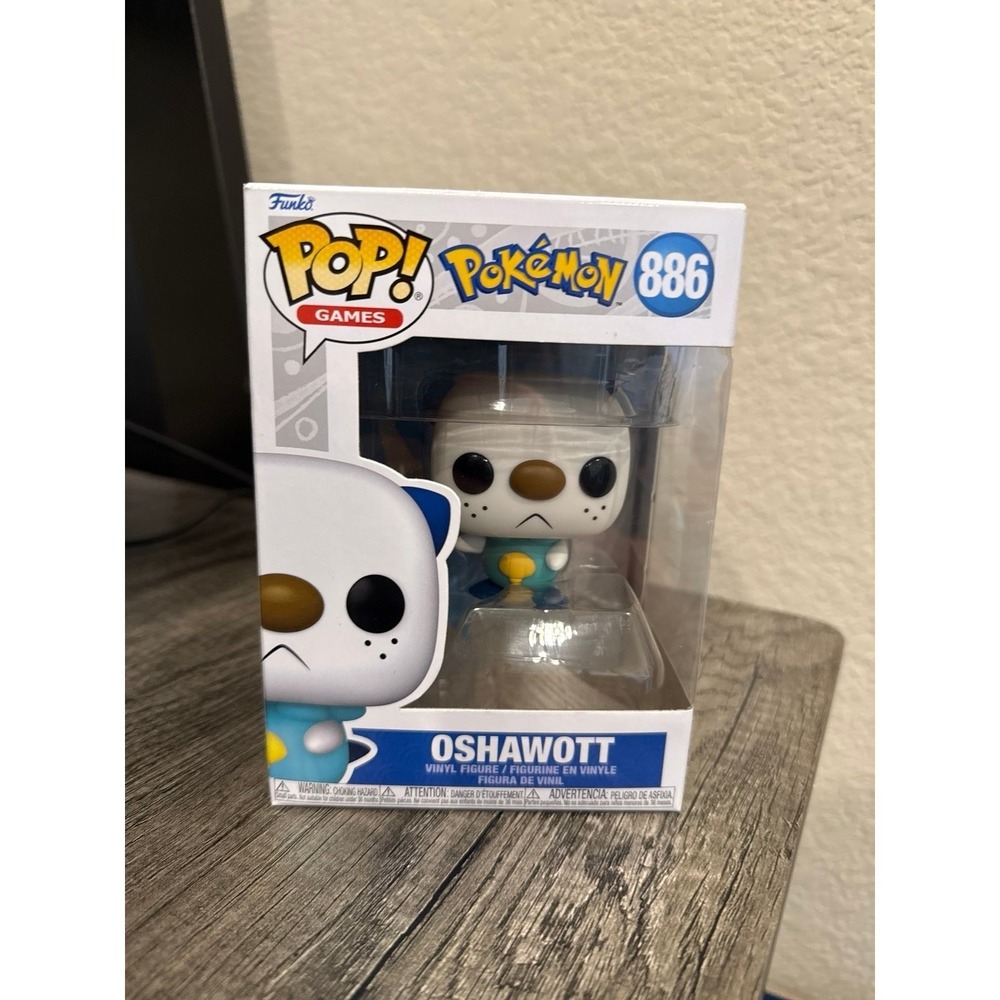 Funko POP! Games Pokemon Oshawott #886 Vinyl Figure